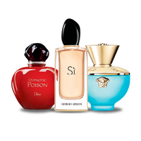 Special Offer 3 Perfumes - Dior HYPNOTIC POISON, Giorgio Armani SÌ and Versace DYLAN TURQUOISE 100ml